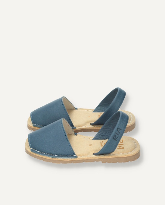 Ria Menorca Anatomic Cab Chaussure Femme Bleu Taille 43, Confort Quotidien
