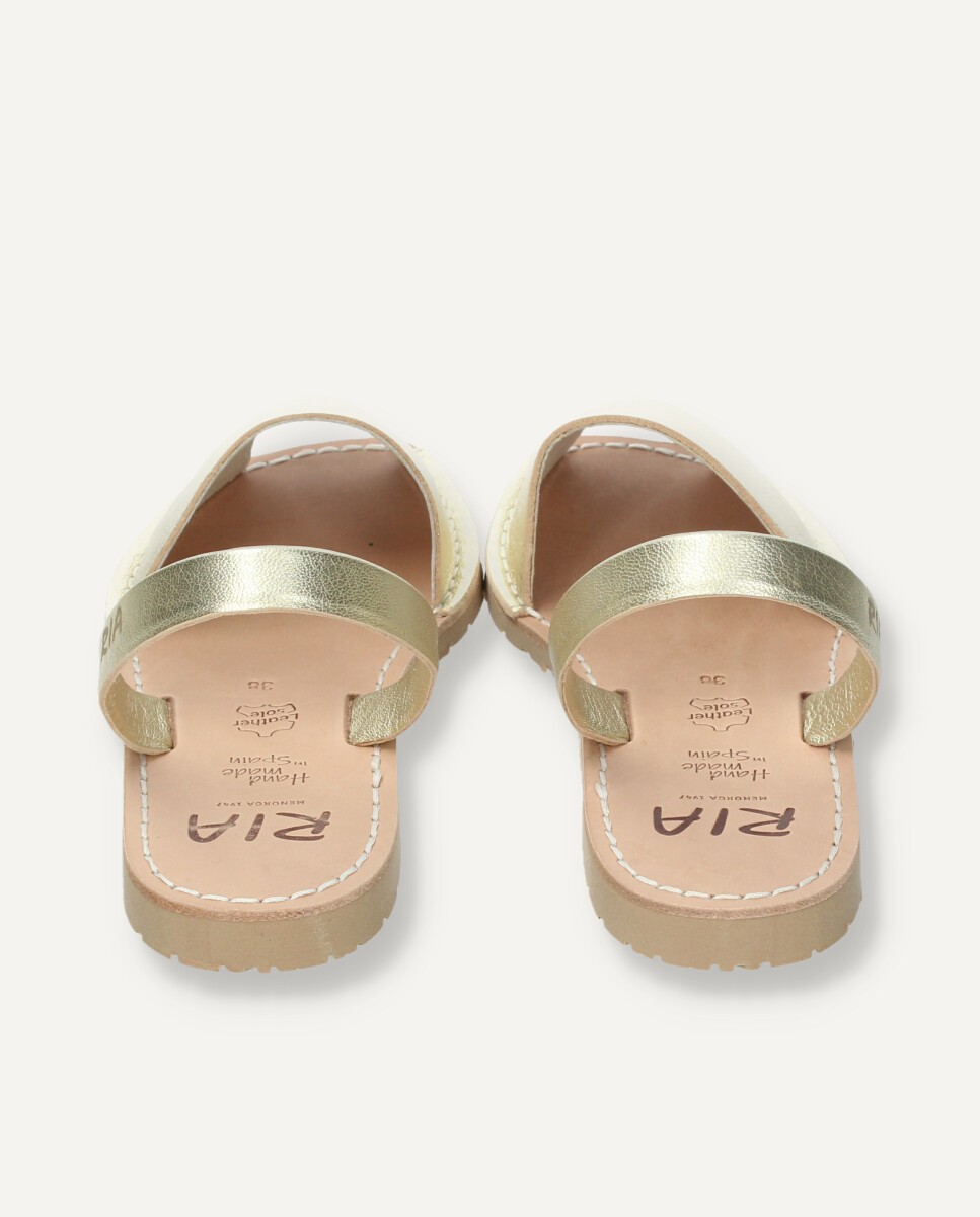 Women's Abarcas Menorca Gold