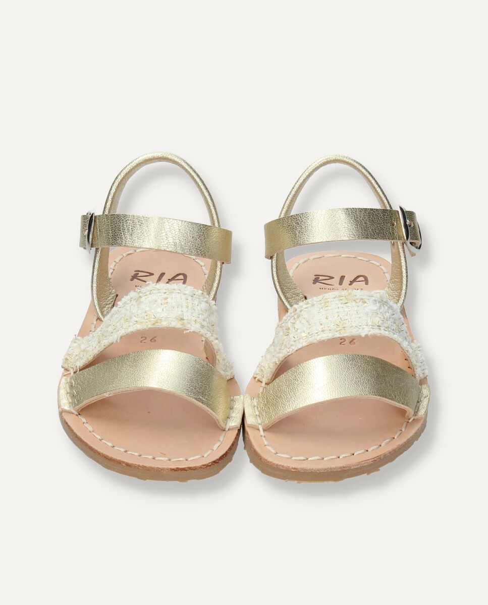 Sandalia niña Versalles Carrara