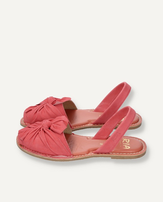 Avarca Menorquina Sandali Donna In Pelle Con Motivo 3D Metallizzato - Autentici Sandali Spagnoli Fatti A Mano, Suola Antiscivolo, Marrone/Effetto Metallo