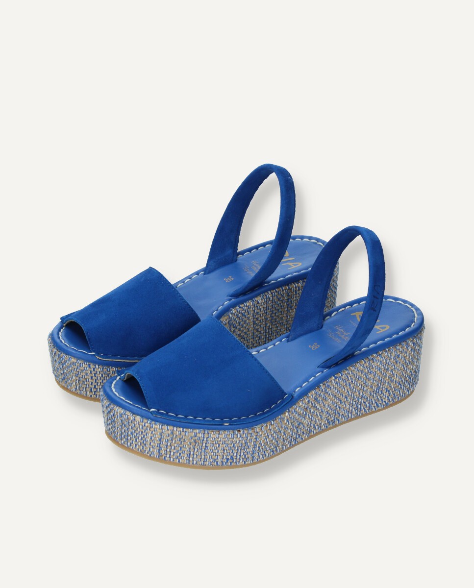 Platform Abarcas Lesoto Saphire