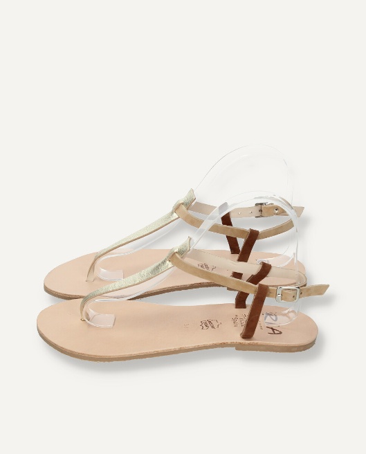 Sandalia plana Capri Champan