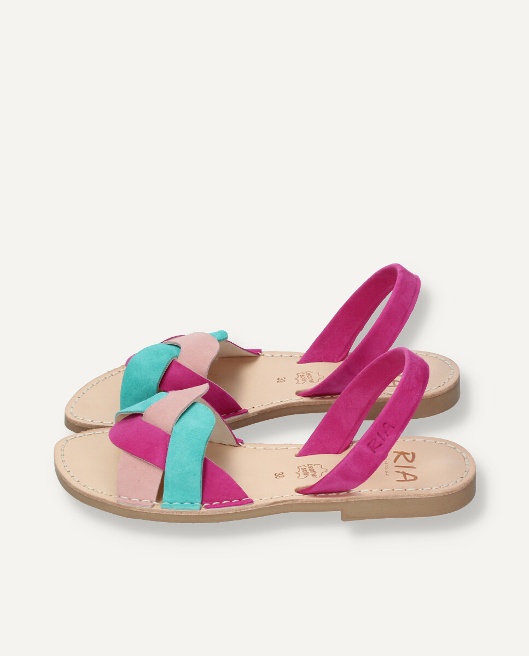 Sandalia plana Petra Rosa
