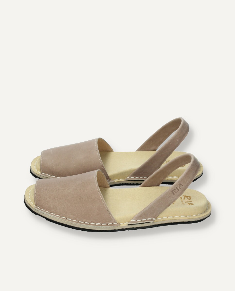 Kids' Anatomic Abarcas Suela Neumático Taupe