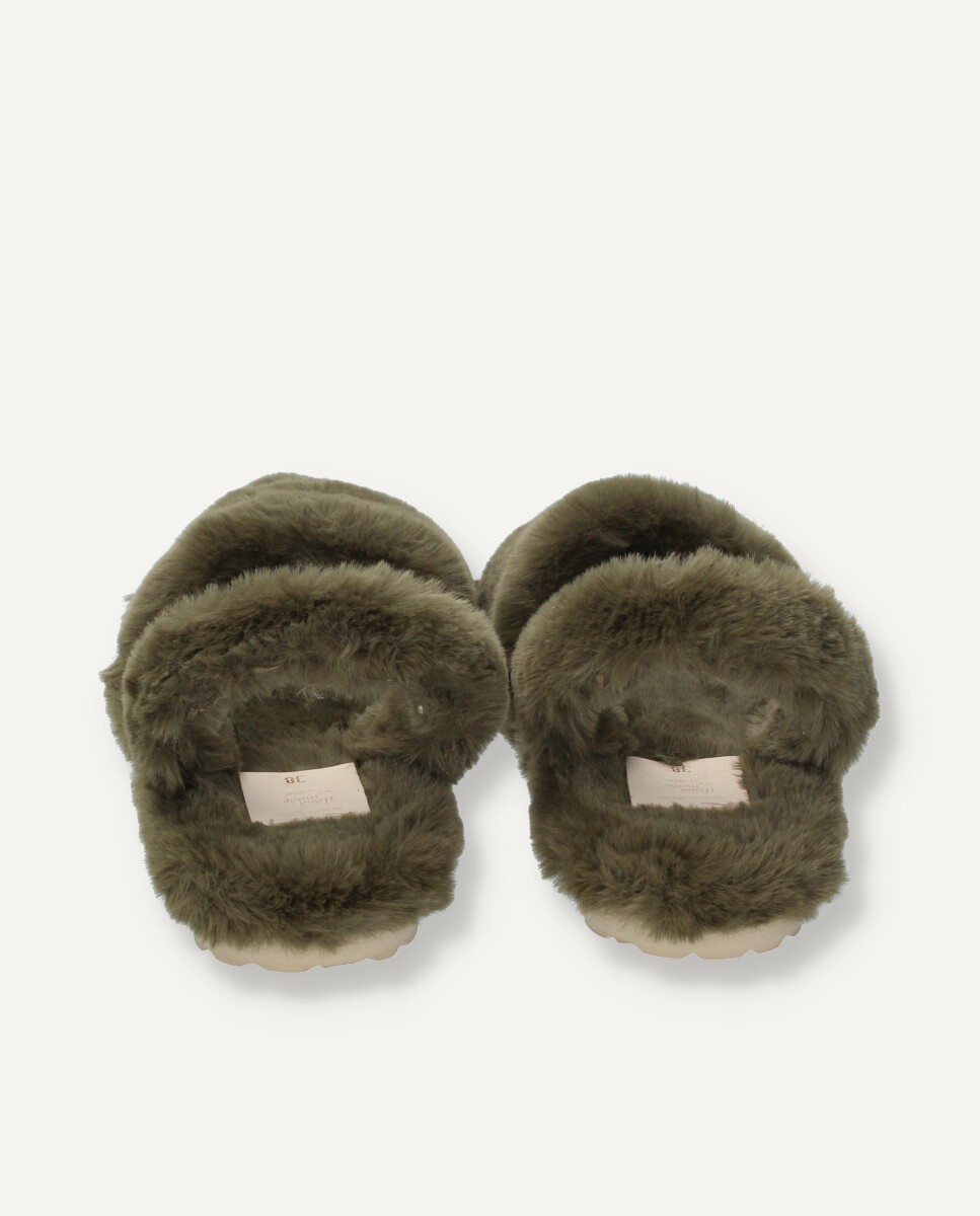 Pantofole Donna LAMO Aria In Tela, Slip-on, Fodera In Finta Pelliccia, Suola Outdoor, Taglie UK 3-7