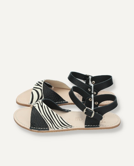 Barefoot Mini Zebra Sandal