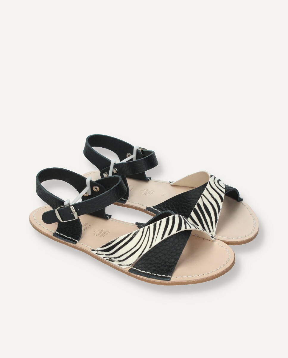 Barefoot Mini Zebra Sandal